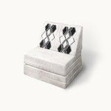 Luna Lounger Play Couch in Onyx | Sustainable & Stylish Play Furniture for Kids