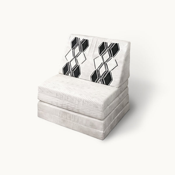 Luna Lounger Play Couch in Onyx | Sustainable & Stylish Play Furniture for Kids